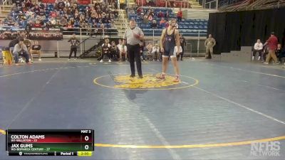 170 lbs Semis & 1st Wb (8 Team) - Frank Hardcastle, W1-Williston vs Cole Radenz, W3-Bismarck Century