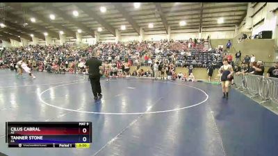 126 lbs Cons. Round 2 - Cilus Cabral, AZ vs Tanner Stone, CA