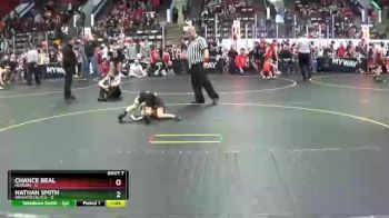 49 lbs Semis & 1st Wrestleback (8 Team) - Nathan Smith, Brighton Black vs Chance Beal, Hudson