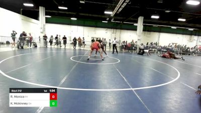 157 lbs Consi Of 32 #1 - Ryley Monica, NY vs Kaiyon Mckinney, OH