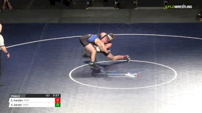 157 lbs Final - Ethan Karsten, Iowa Central vs Kade Sander, Barton