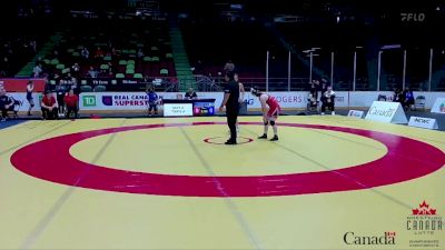 53kg Round 5 - Ayden (Audrey) Gilbert Parsons, National Capital WC vs Rylie Chew, Coast Wrestling Academy & Society