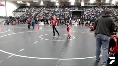 67 lbs Cons. Round 2 - Tristyn Gulbrandson, Hastings Wrestling Academy vs Samuel Tollefson, Big Red Wrestling Club