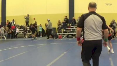 90 lbs Cons. Semi - Braeden Hamill, X-Factor Elite vs Zander Baehnman, Wrestling Factory