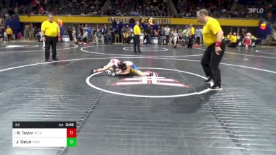 60 lbs Final - Brock Taylor, Beth Center vs Jett Sidun, Yough