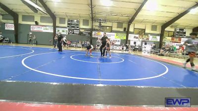 53-57 lbs Rr Rnd 1 - Grayson Claunch, Unaffiliated vs Chayse Gonzalez, Rogue Warrior Wrestling