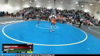 145 lbs Champ. Round 1 - Jedediah Awtrey, Cokeville vs Quincy Mika, Pinedale
