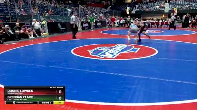 5A-113 lbs Champ. Round 1 - Brendan Clark, Chattahoochee HS vs Donnie Lowden, Warner Robins