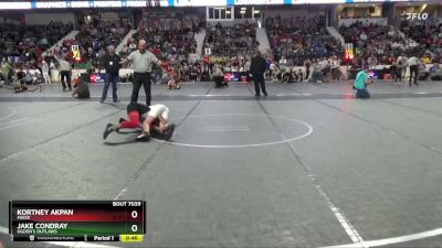 110 lbs Cons. Round 3 - Kortney Akpan, Maize vs Jake Condray, Ogden`s Outlaws