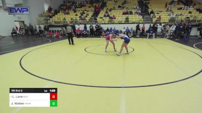 115 lbs Rr Rnd 3 - Lily Lane, Bixby Girls HS vs Jillian Walker, Miami