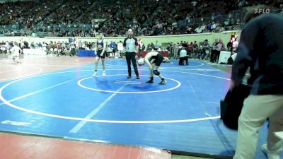 110 lbs Consi Of 32 #2 - Sawyer Stilwell, McAlester vs Jack Adams, Piedmont