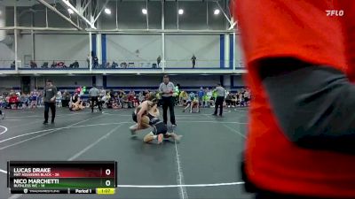 120 lbs Round 7 (10 Team) - Lucas Drake, Mat Assassins Black vs Nico Marchetti, Ruthless WC