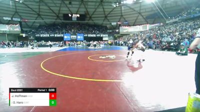 Girls 3A/4A 110 Cons. Round 3 - Diala Haro, Everett (Girls) vs Jamie Hoffman, Kennewick (Girls)