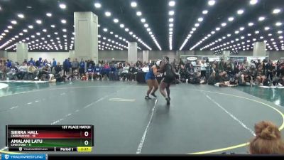 170 lbs Placement (4 Team) - Amalani Latu, Limestone vs Sierra Hall, Lindenwood