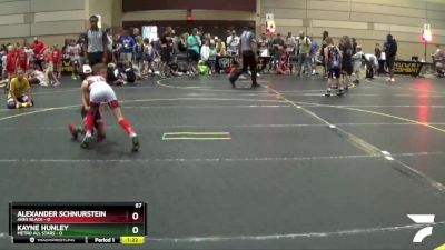 67 lbs Finals (8 Team) - Alexander Schnurstein, Ares Black vs Kayne Hunley, Metro All Stars