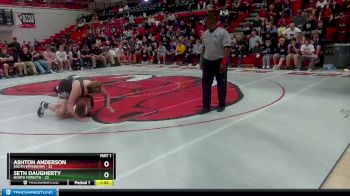 285 lbs Placement Matches (8 Team) - Seth Daugherty, North Forsyth vs Ashton Anderson, South Effingham