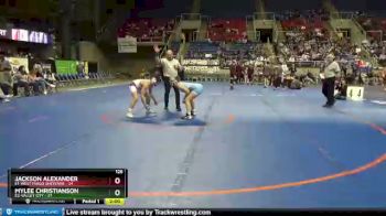 126 lbs Placement Matches (8 Team) - Mylee Christianson, E2-Valley City vs Jackson Alexander, E1-West Fargo Sheyenne