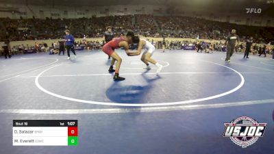 112 lbs Round Of 32 - Dominic Salazar, Spartan Mat Club vs Max Everett, D3 Wrestling Cluib