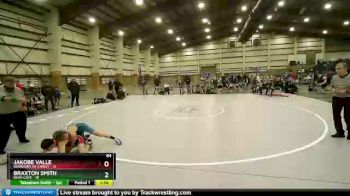 84 lbs Placement (16 Team) - Braxton Smith, Bear Cave vs JaKobe Valle, Warriors Of Christ