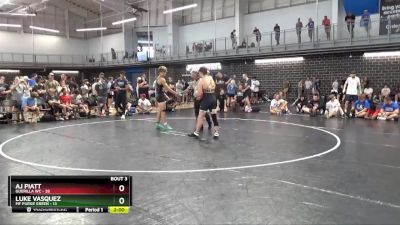 160 lbs Round 1 (16 Team) - AJ Piatt, Guerilla WC vs Luke Vasquez, MF Purge Green