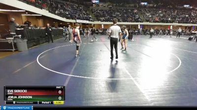 148 lbs Round 5 - Eve Skrocki, Iowa vs Jorja Johnson, Iowa