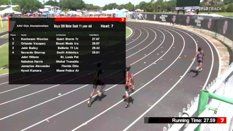 Youth Boys' 200m, Semi-Finals 8 - Age 11-12