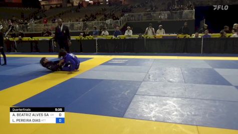 ANA BEATRIZ ALVES SANT'ANNA vs LOHANY PEREIRA DIAS 2024 Pan Jiu Jitsu IBJJF Championship