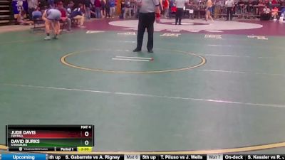 2 - 150 lbs Quarterfinal - Jude Davis, Central vs David Burks, Strasburg