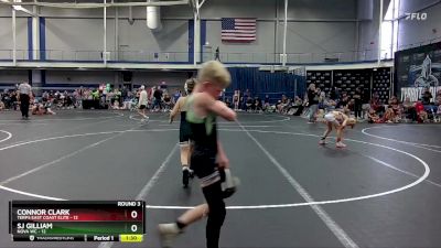 68 lbs Round 3 (8 Team) - SJ Gilliam, NOVA WC vs Connor Clark, Terps East Coast Elite