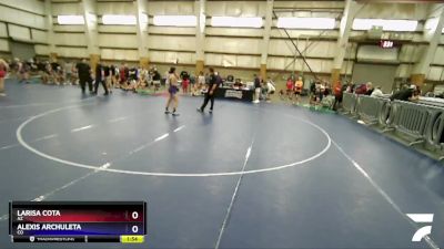 117 lbs Quarterfinal - Larisa Cota, AZ vs Alexis Archuleta, CO