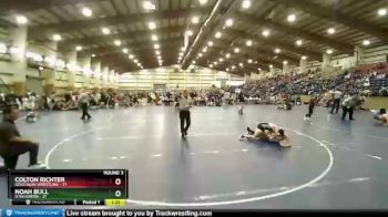 119 lbs Round 3 (4 Team) - Colton Richter, Gold Rush Wrestling vs Noah Bull, Utah Green