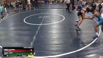 138 lbs Cons. Round 4 - Vinny Hanna, Church Boyz vs Tank Loya, OCRTC