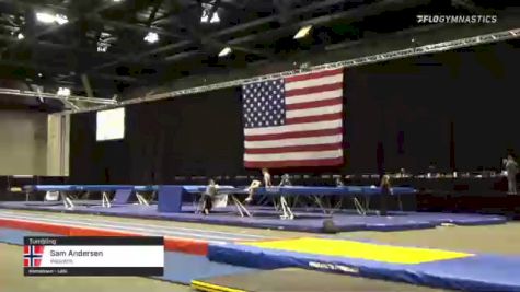 Sam Andersen - Tumbling, Wasatch - 2021 USA Gymnastics Championships