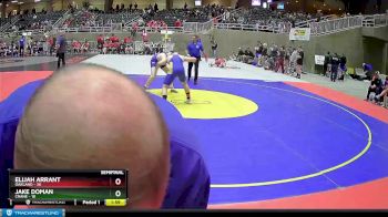 172 lbs Semis (4 Team) - Elijah Arrant, Oakland vs Jake Doman, Crane