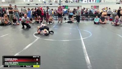 52 lbs Finals (8 Team) - Conrad Ball, Misfits United vs Kolton Smith, Florida Scorpions