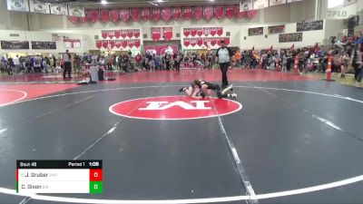 90 lbs Cons. Round 2 - Jayce Gruber, Pursuit vs Cash Dixon, Buffalo Wrestling