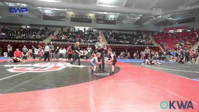 46 lbs Round Of 16 - Axton Berry, Coweta Tiger Wrestling vs Harper Woolman, Pryor Tigers