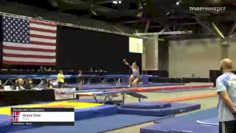 Grace Choi - Double Mini Trampoline, T & S - 2021 USA Gymnastics Championships