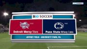 2018 Detroit Mercy vs Michigan | Big Ten Men's Soccer