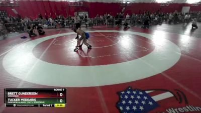 65-69 lbs Round 1 - Tucker Medearis, Parkview Albany Youth Wrestling vs Brett Gunderson, Wisconsin
