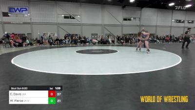 160 lbs Semifinal - Corbin Davis, LWA 12U vs Major Pierce, Untouchables 12u White