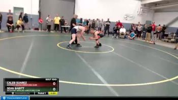 86 lbs Round 1 - Caleb Suarez, BARANOF BRUINS WRESTLING CLUB vs Sean Babitt, SOLDOTNA WHALERS WRESTLING CLUB