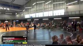 130 lbs Round 8 (10 Team) - Nicole Redmond, Black Mambas vs Allison Boyer, Brutal Beauties