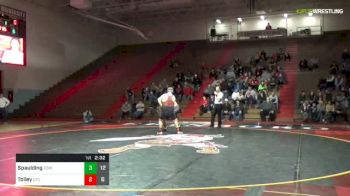 285 lbs Dual - Jon Spaulding, Edinboro vs Connor Tolley, Chattanooga