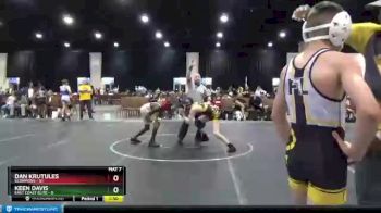 110 lbs Round 3 (6 Team) - Dan Krutules, Scorpions vs Keen Davis, East Coast Elite