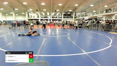 74 lbs Consi Of 8 #2 - Collin Vitale, Red Roots WC vs Emilio Santana, BTS Providence