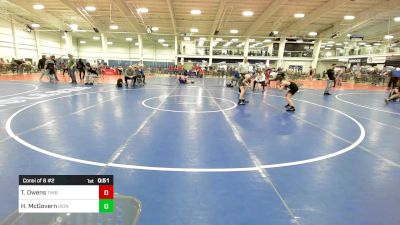 81 lbs Consi Of 8 #2 - Teegan Owens, Timberlane vs Henry McGovern, Iron Faith WC