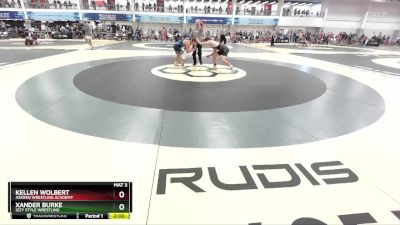 133 lbs Round 1 - Kellen Wolbert, Askren Wrestling Academy vs Xander Burke, Izzy Style Wrestling