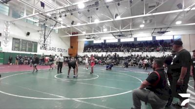 285 lbs Champ. Round 2 - Samuel Uriatre, Paramount vs Angel Sanchez, Redondo Union