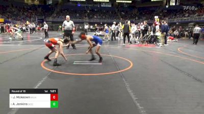 90 lbs Round Of 16 - Jp Mckeown, Wilkes Barre vs Amari Jenkins, Diocese Of Erie